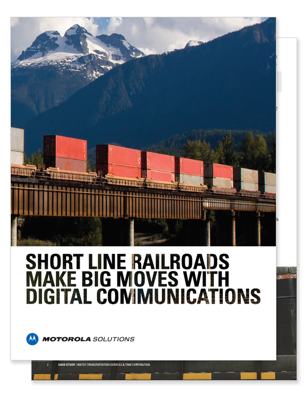 Case Study: Short Line Rails Keep Worker Safety & Efficiency on Track with Seamless Communications